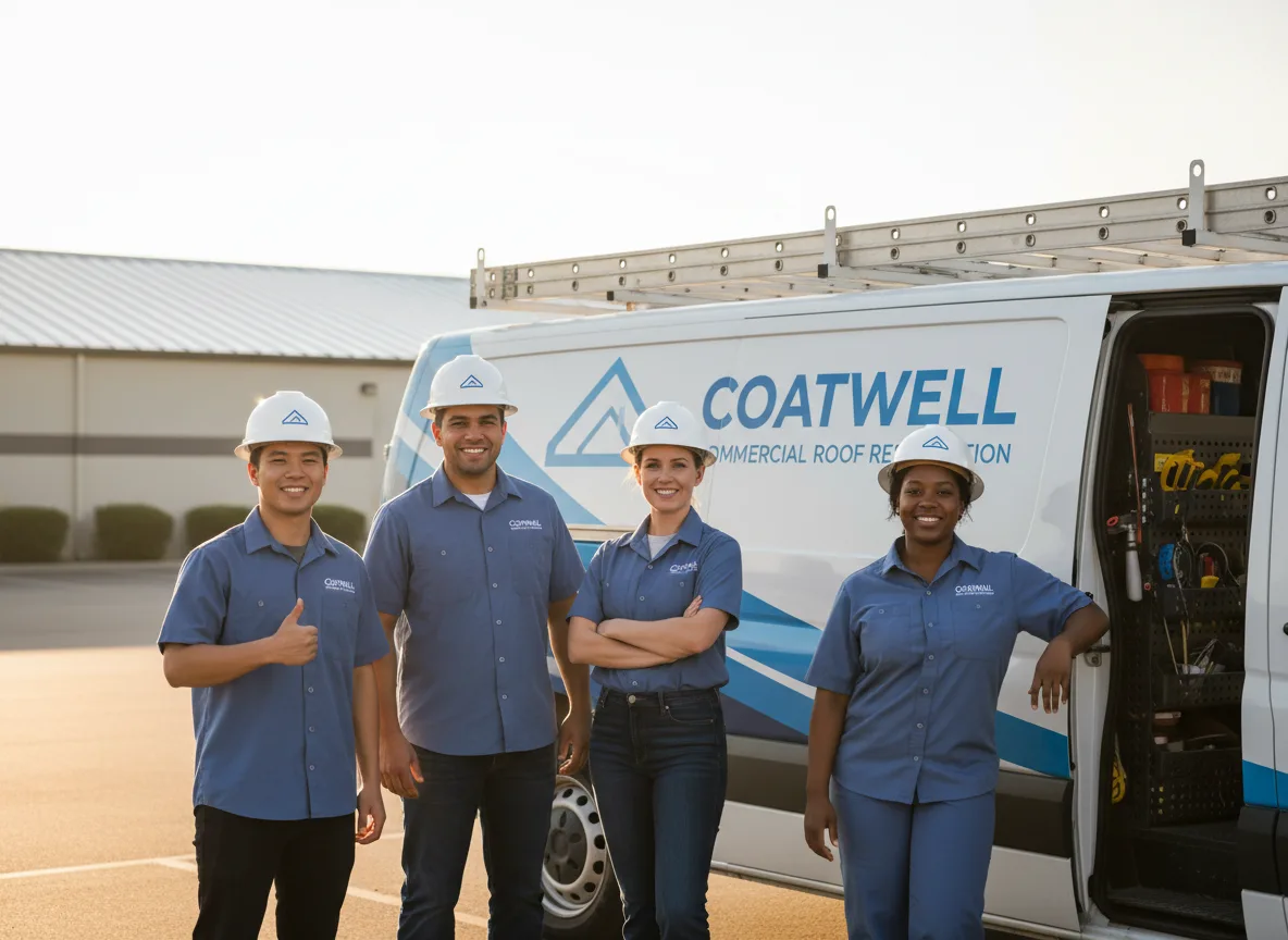 Commercial roof coating company in Brownsville, MN